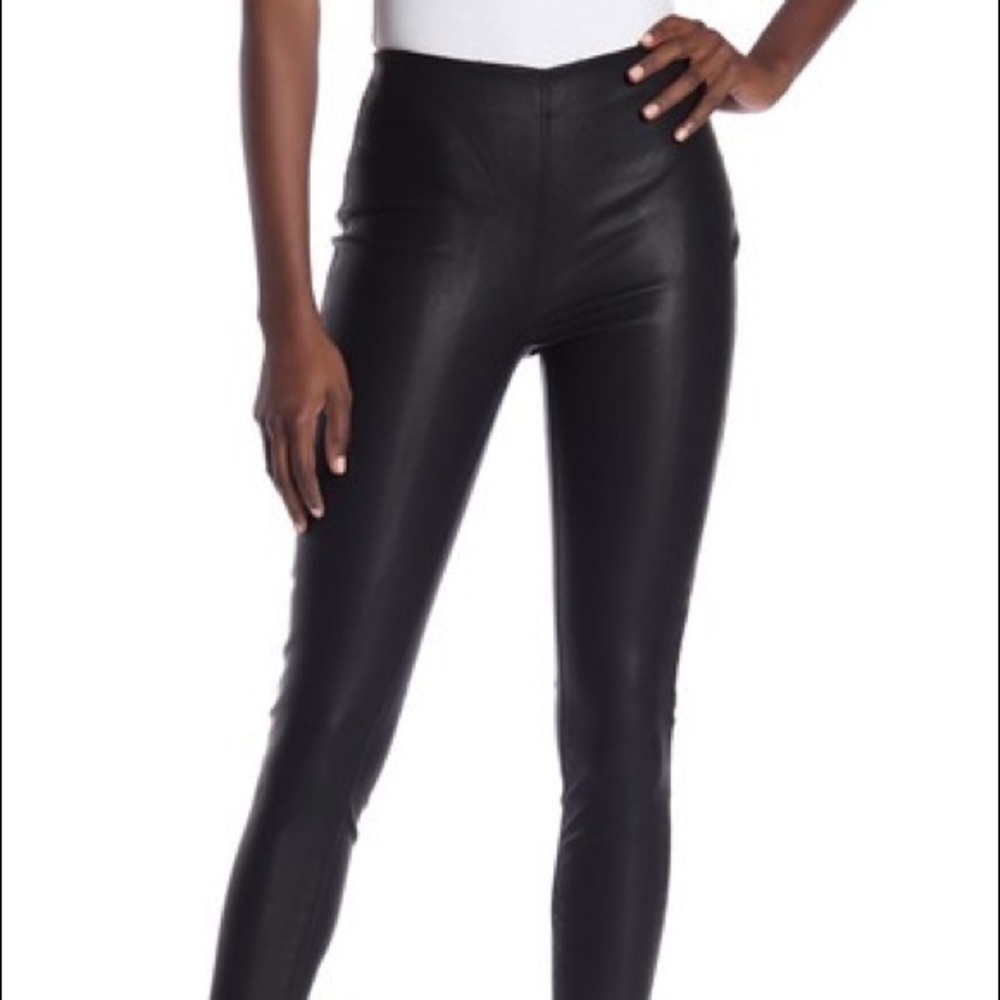 Blank NYC Leather Legging Size 28